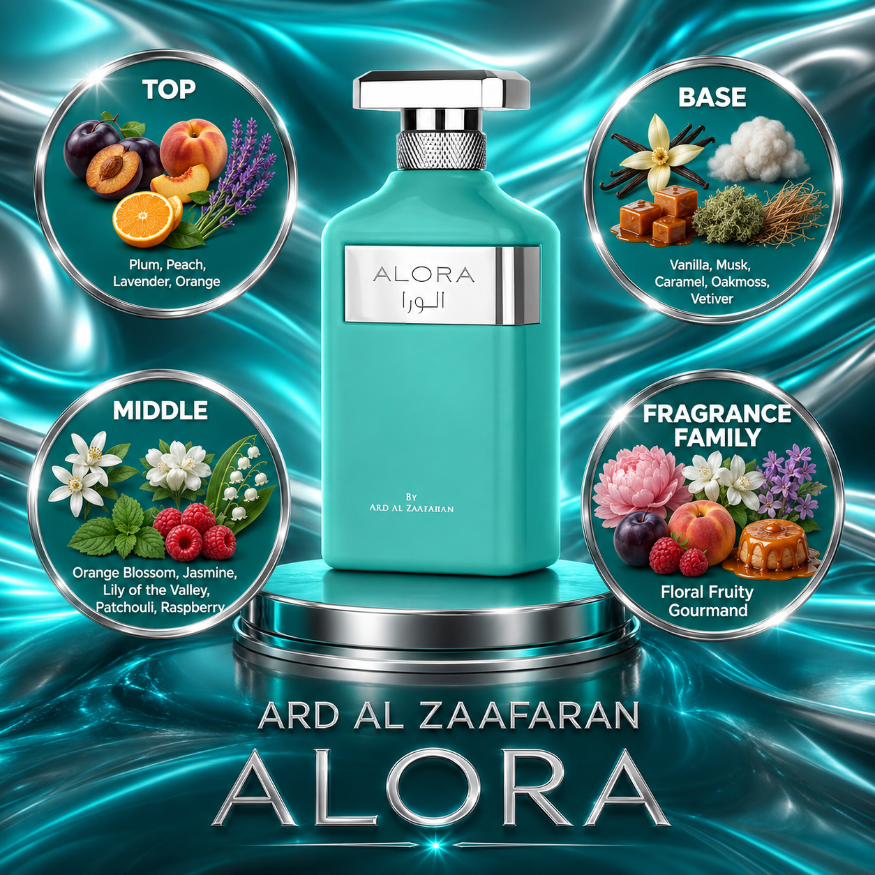 Ard Al Zaafaran: Alora Perfume Sample