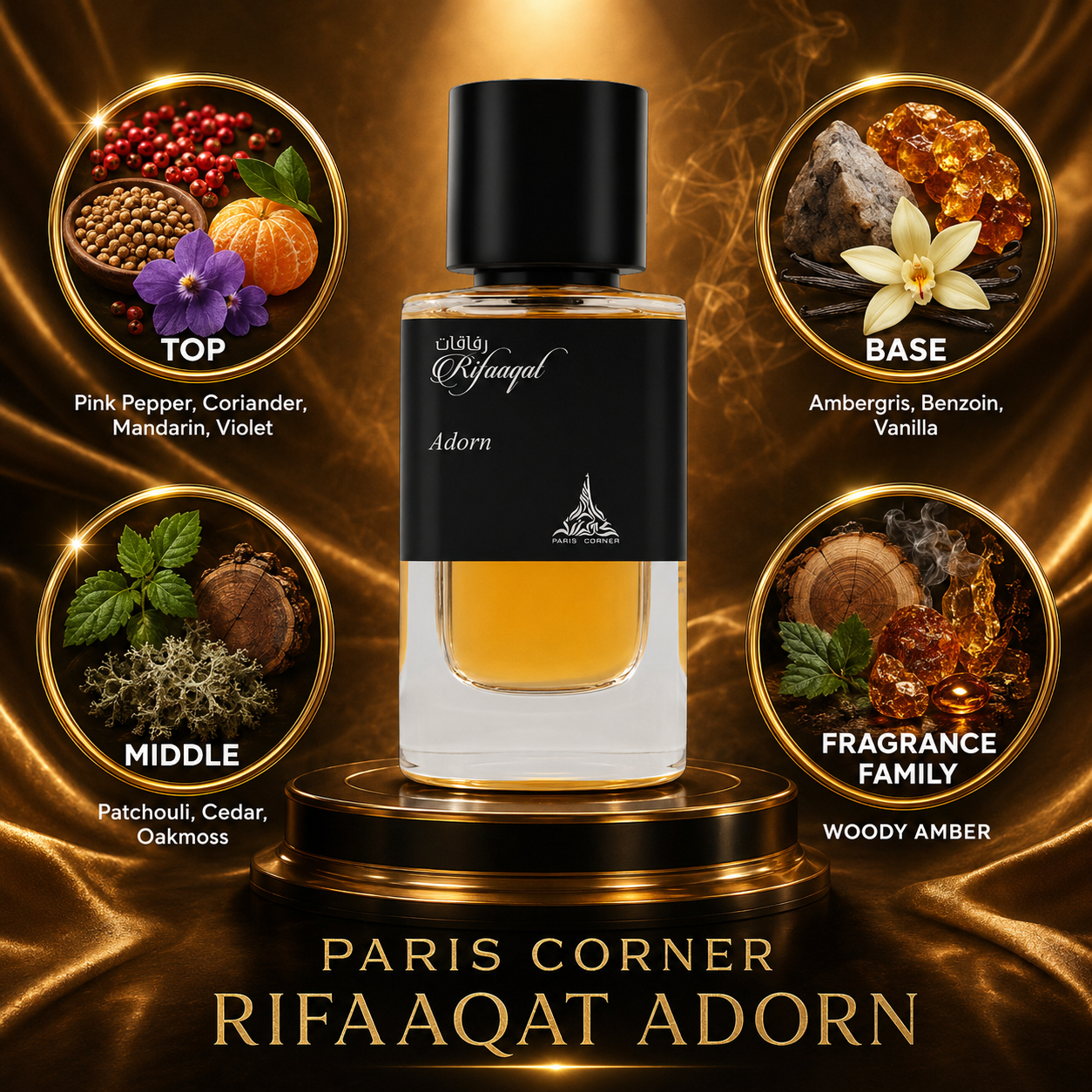Paris Corner: Rifaaqat Adorn Perfume Sample