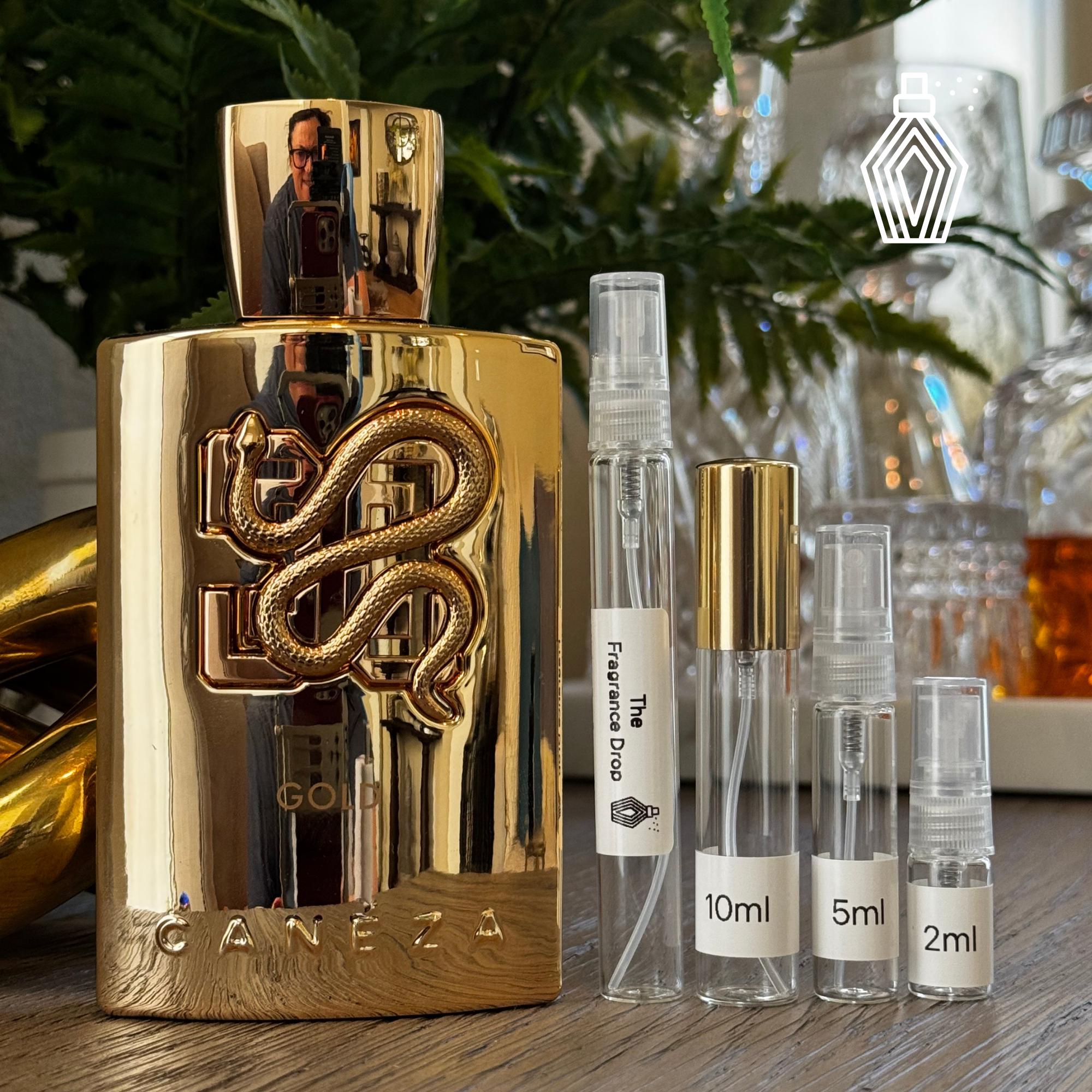 Canéza: Gold Perfume Sample