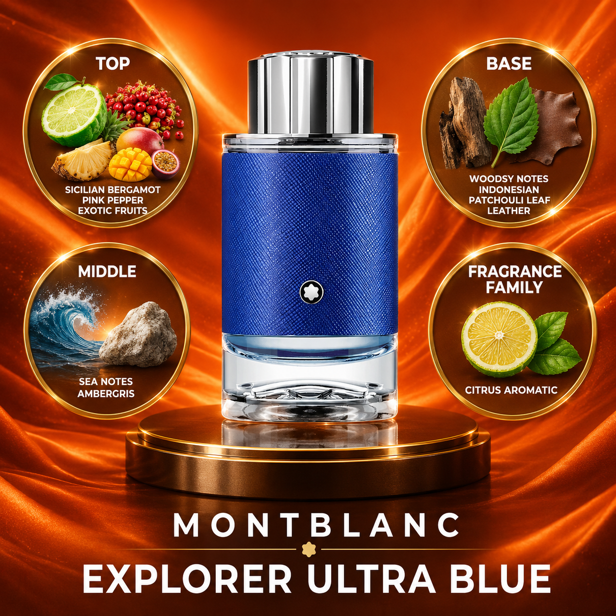 Montblanc: Explorer Ultra Blue Perfume Sample