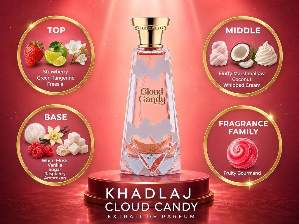 Khadlaj Cloud Candy Perfume Sample