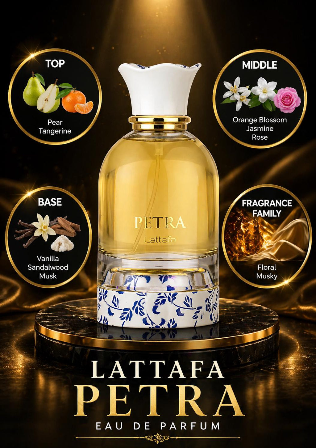 Lattafa: Petra Perfume Sample
