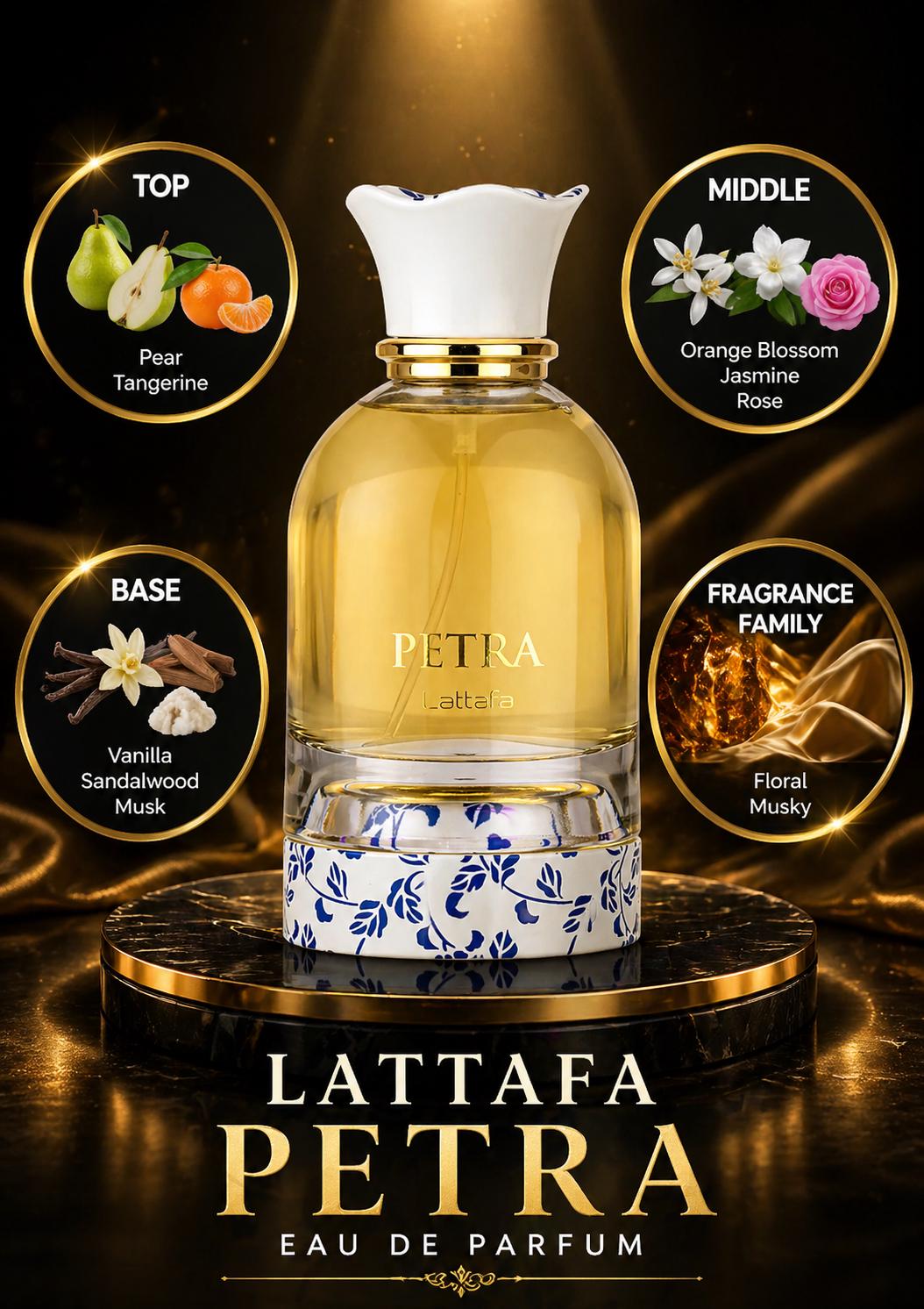 Lattafa: Petra Perfume Sample