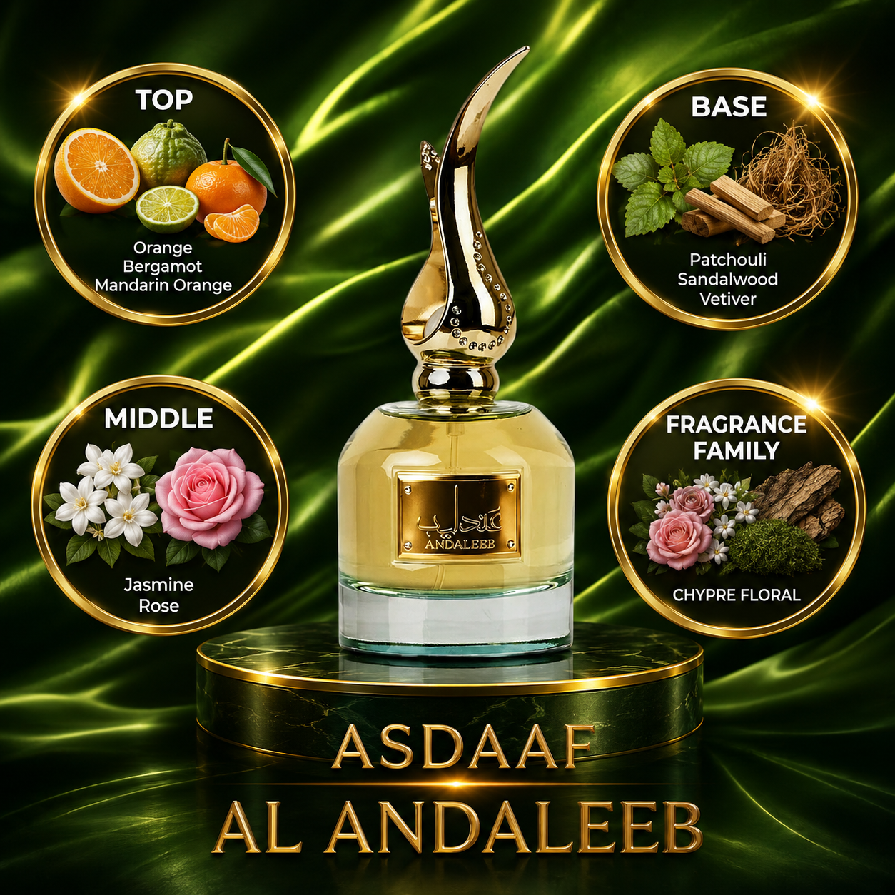 Asdaaf: Al Andaleeb Perfume Sample
