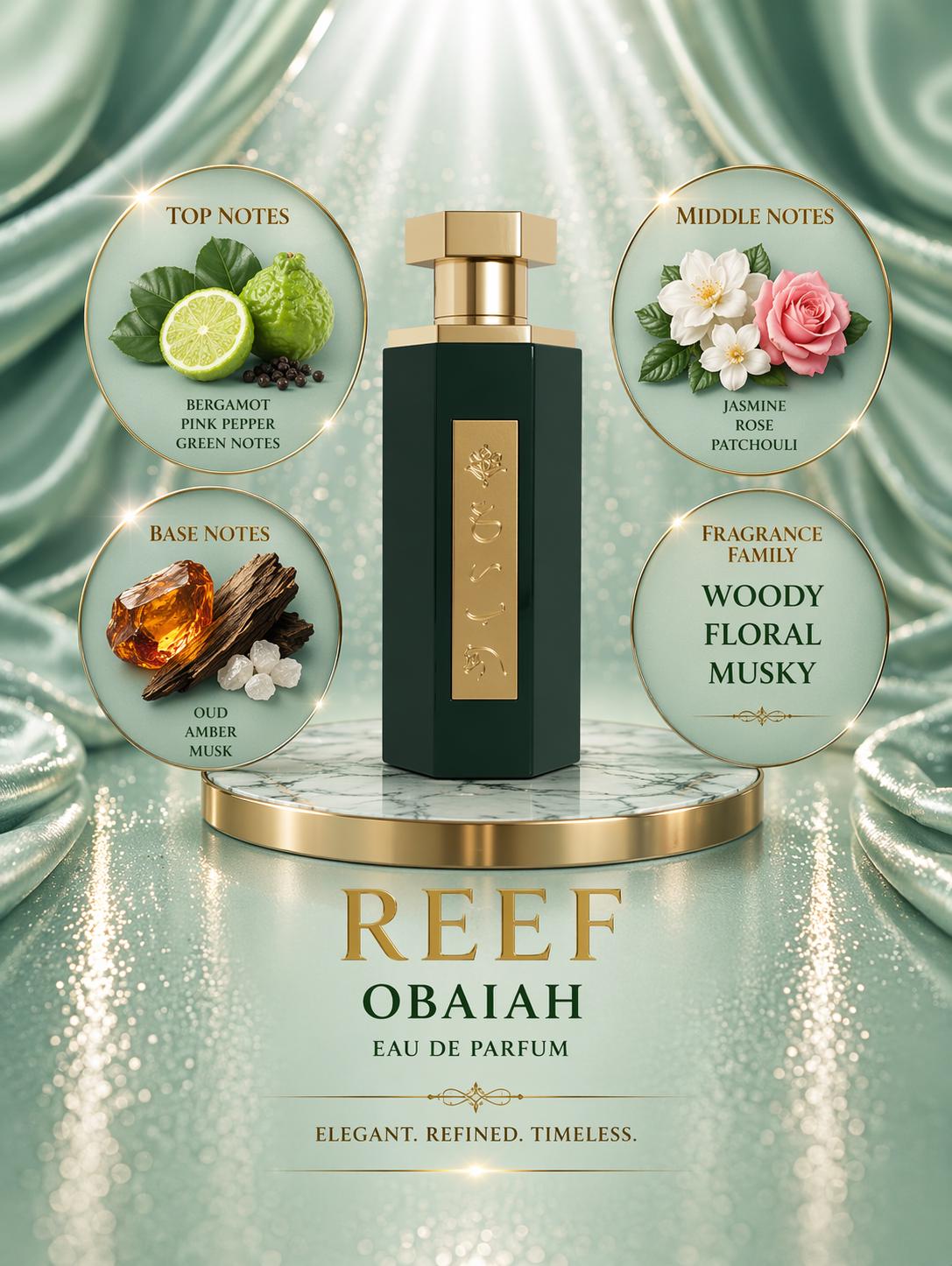 Reef Perfumes: Obaiah Oud Resin Intensity Perfume Sample