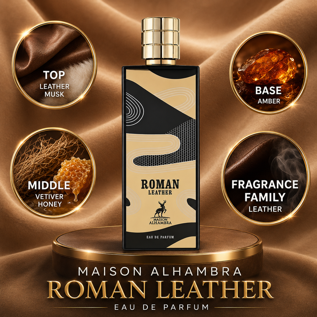Maison Alhambra: Roman Leather Sample