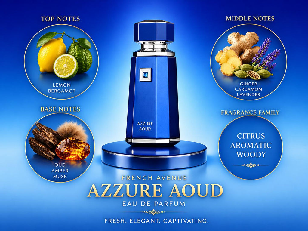 French Avenue Azzure Aoud Perfume Sample
