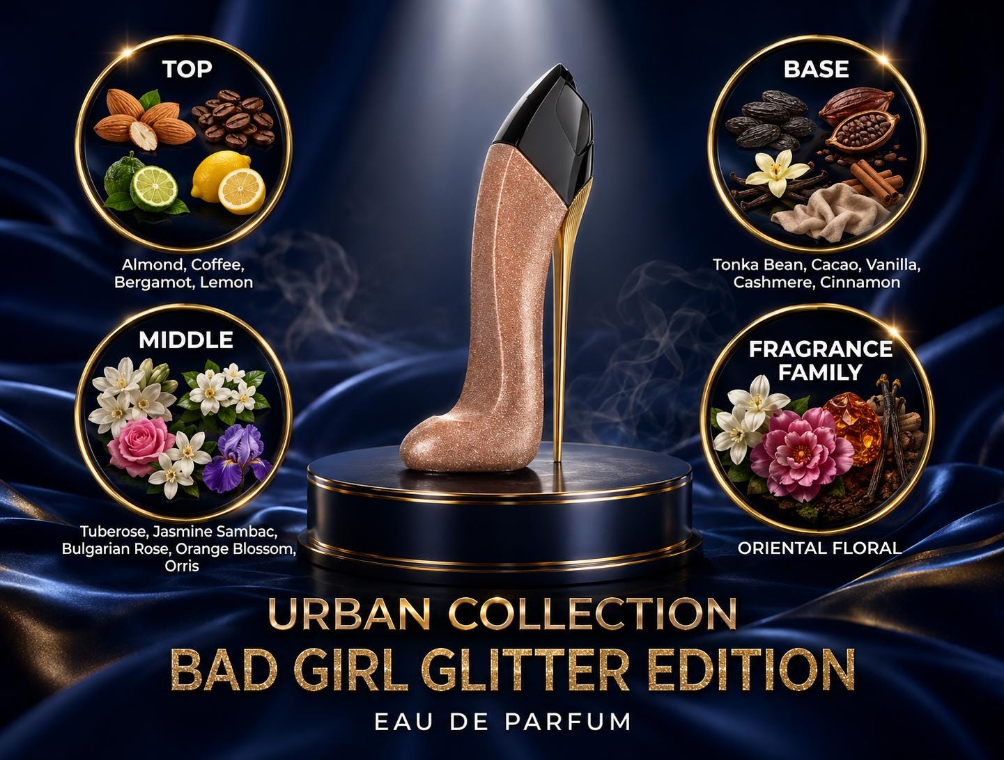 Urban Collection: Bad Girl Glitter Perfume Sample