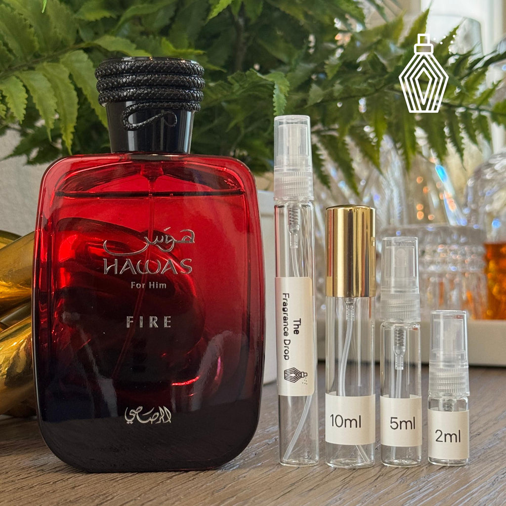 Rasasi: Hawas Fire Perfume Sample