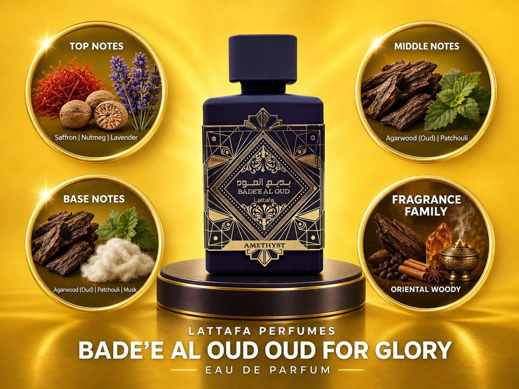 Lattafa: Bade’e Al Oud Oud for Glory Perfume Sample