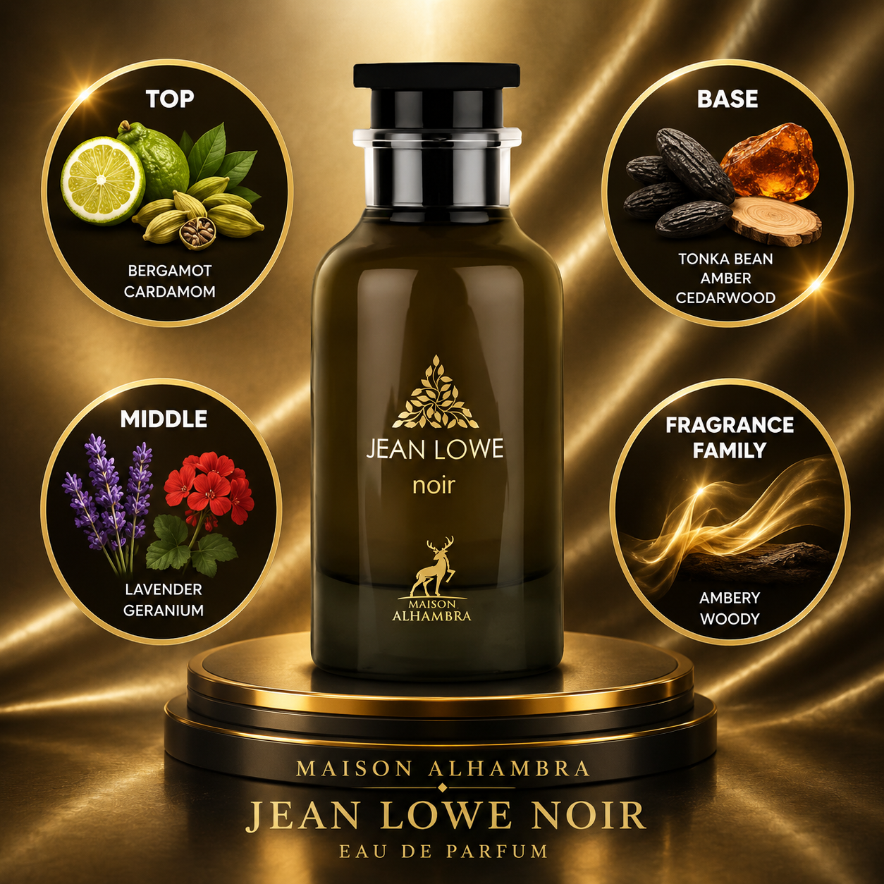 Maison Alhambra: Jean Lowe Noir Perfume Sample