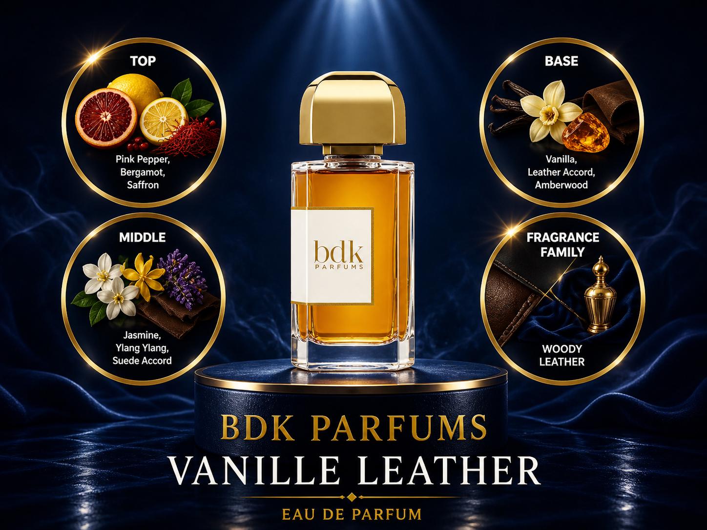 BDK Parfums: Vanille Leather Perfume Sample