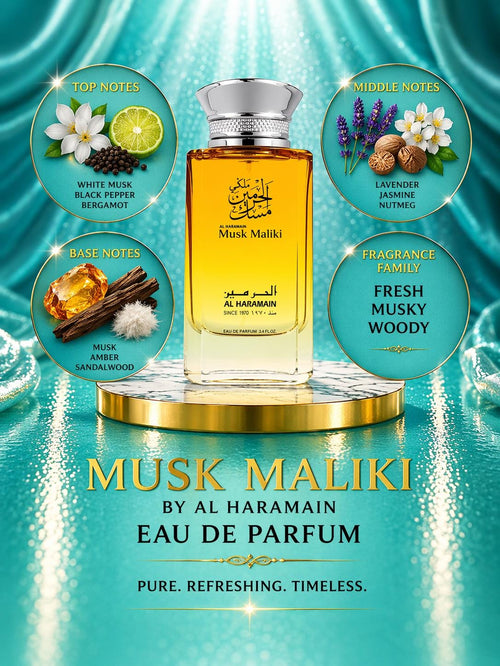 Al Haramain Musk Maliki Perfume Sample