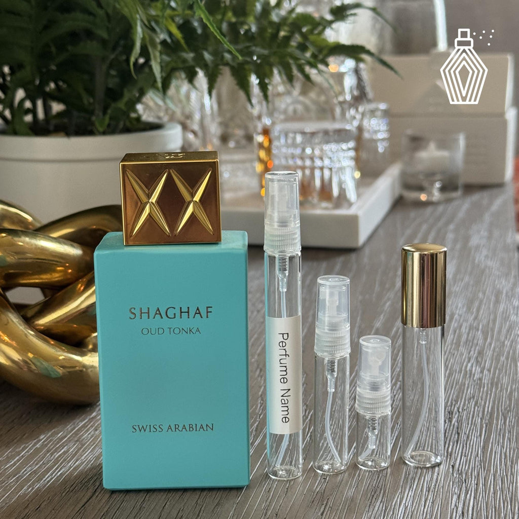 Swiss Arabian Shaghaf Oud Tonka Perfume Sample