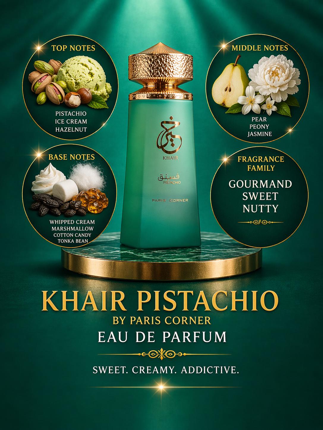 Paris Corner: Khair Pistachio Perfume Sample