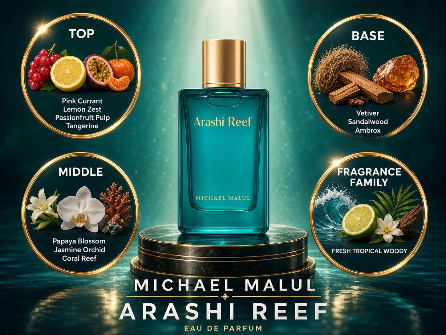 Michael Malul Arashi Reef Perfume Sample