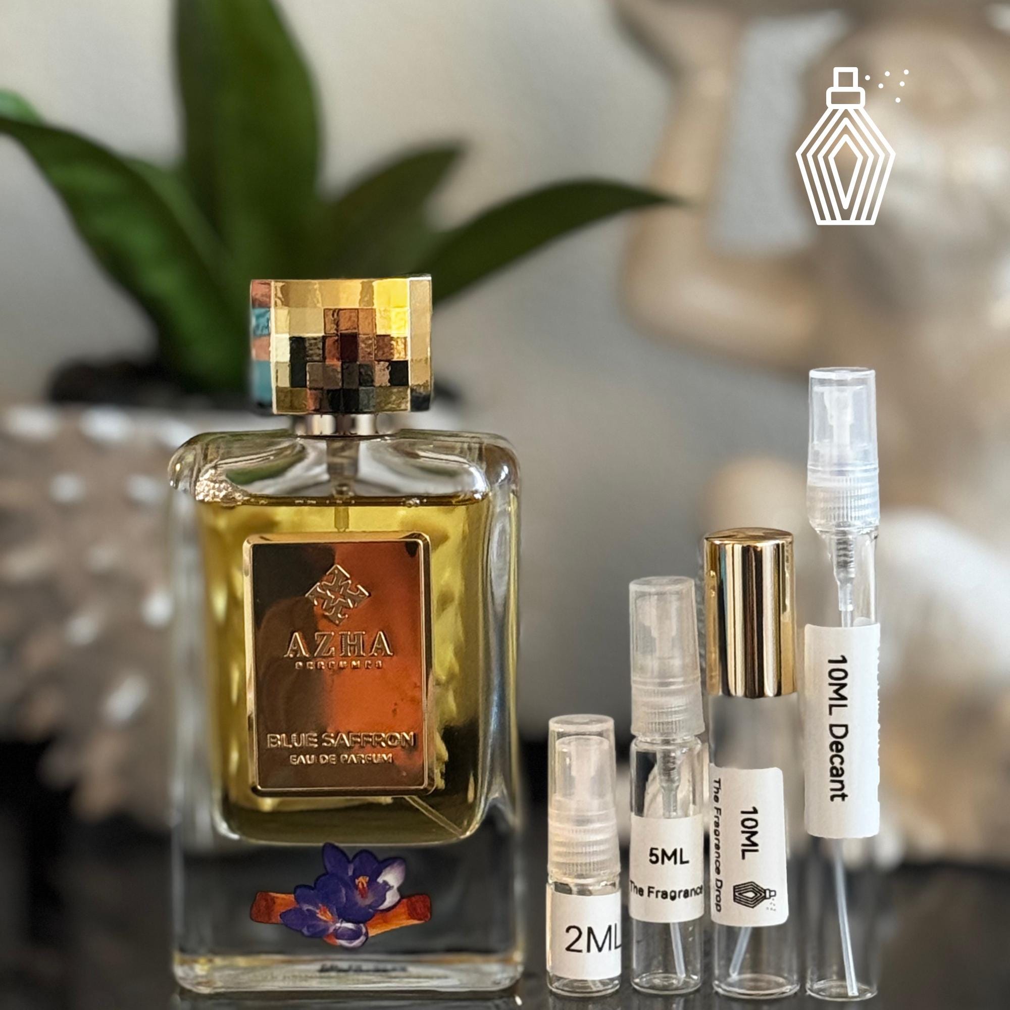 Azha: Blue Saffron Perfume Sample