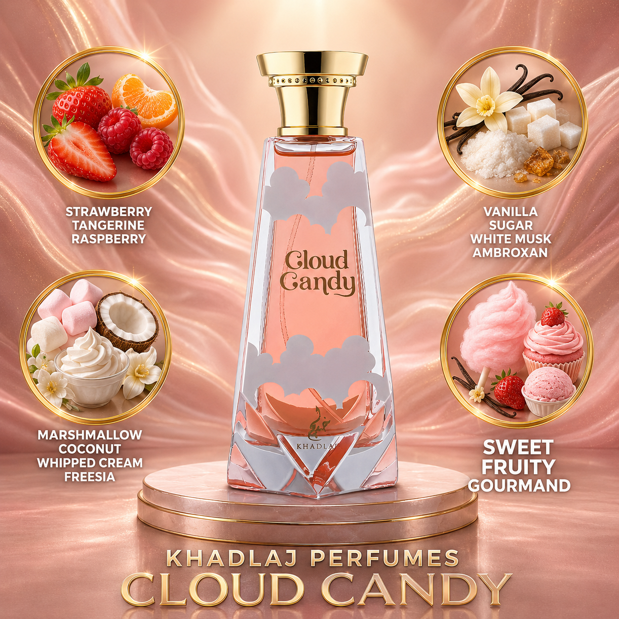 Khadlaj: Cloud Candy Perfume Sample