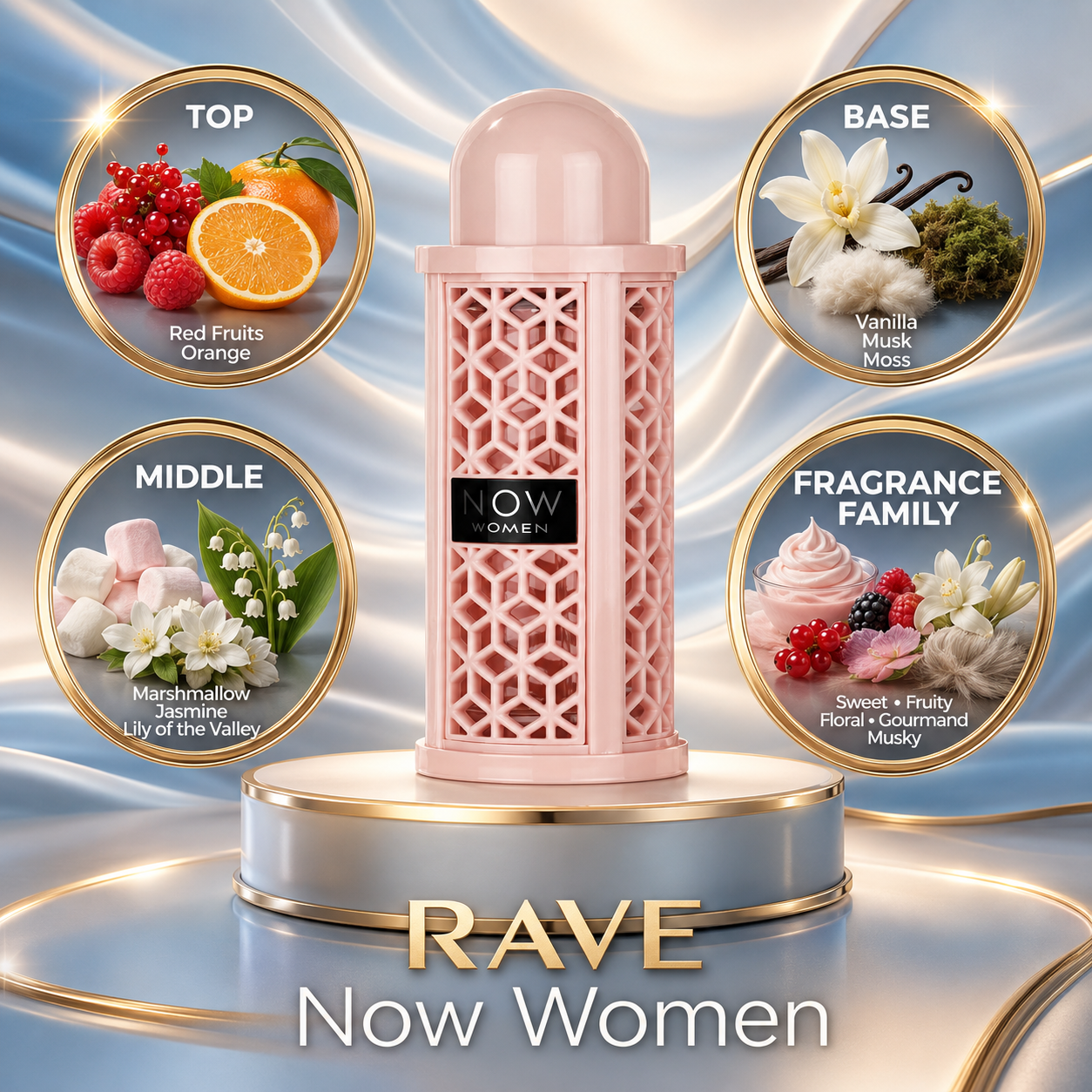 RAVE: Now Women Perfume Sample